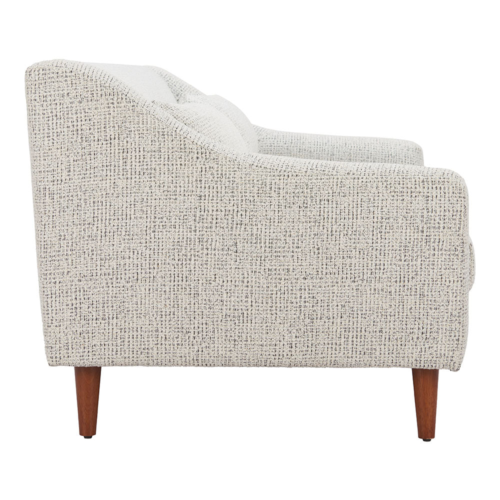 KOSELI LOVESEAT PEWTER GRAY