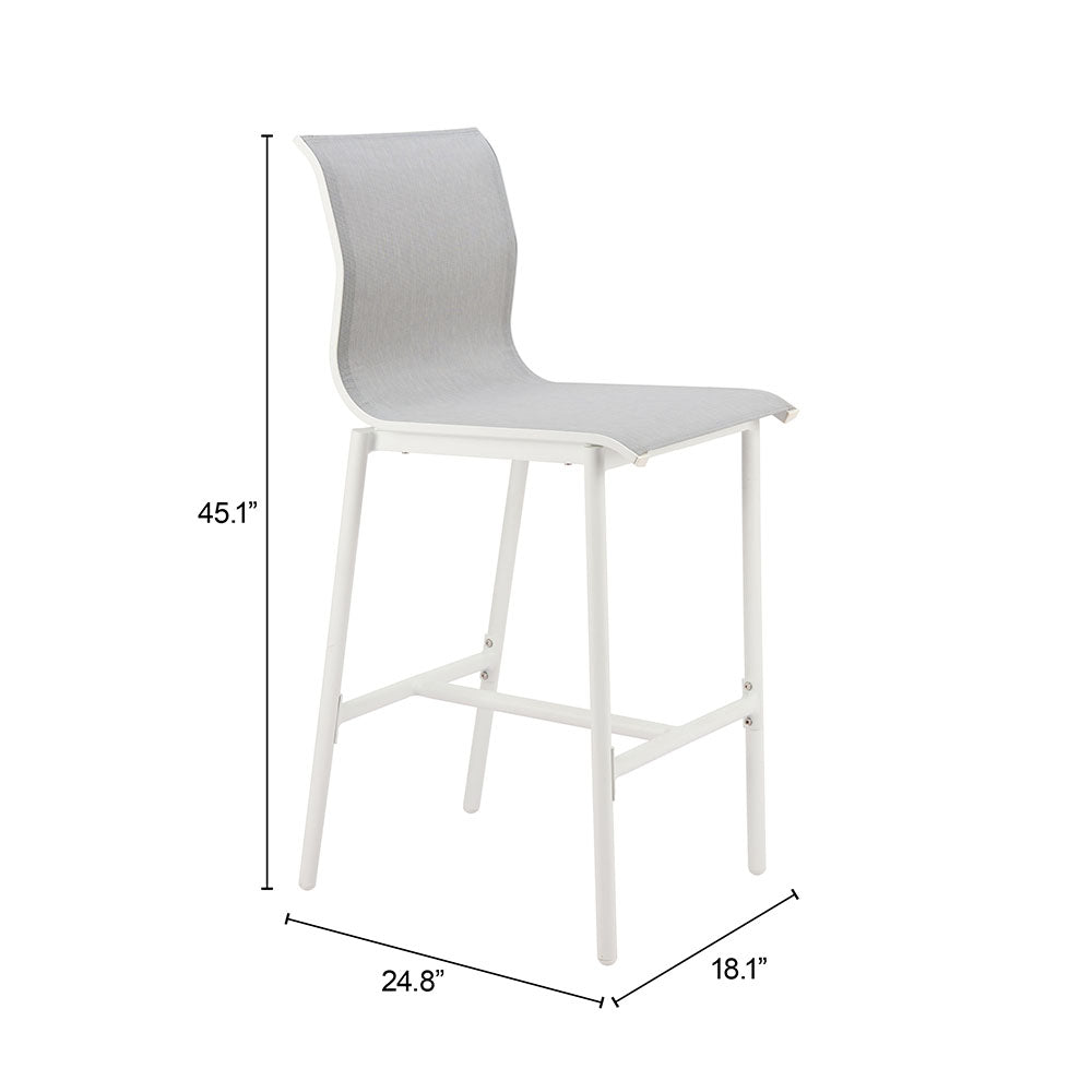 NAJI BARSTOOL GRAY