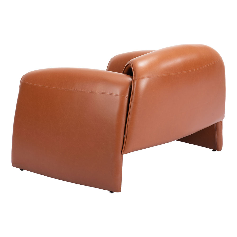 HORTEN ACCENT CHAIR BROWN