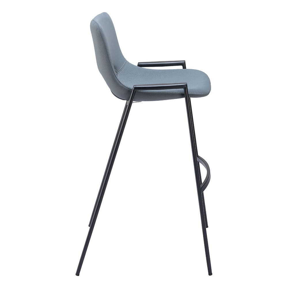 DESI BARSTOOL AZURE GRAY