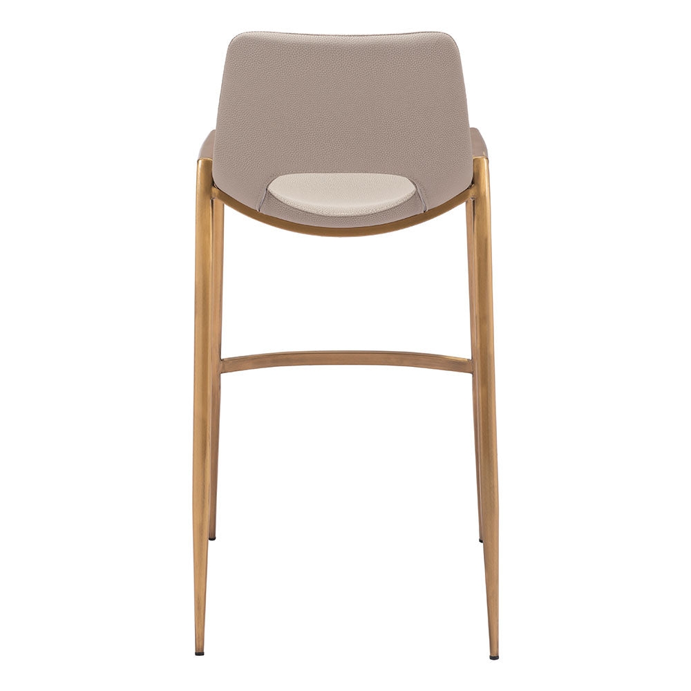DESI BARSTOOL BEIGE & GOLD