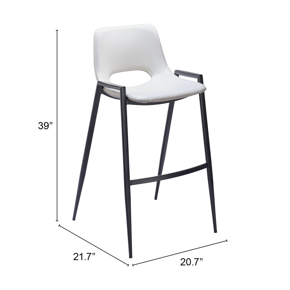 DESI BARSTOOL WHITE