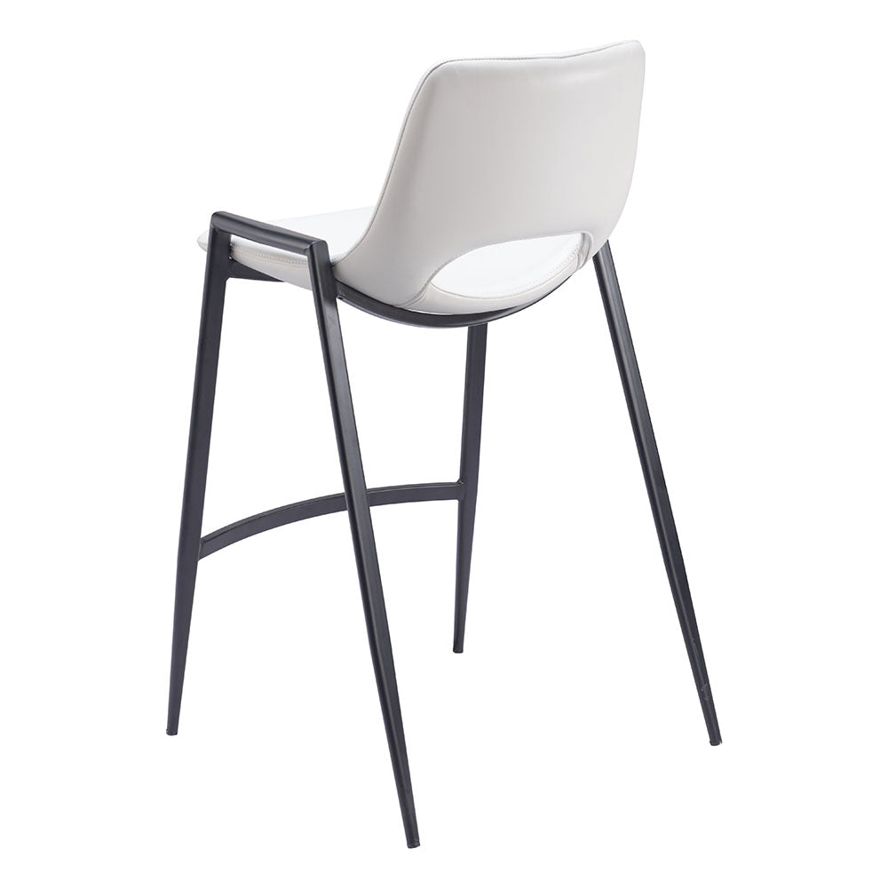 DESI COUNTER STOOL WHITE