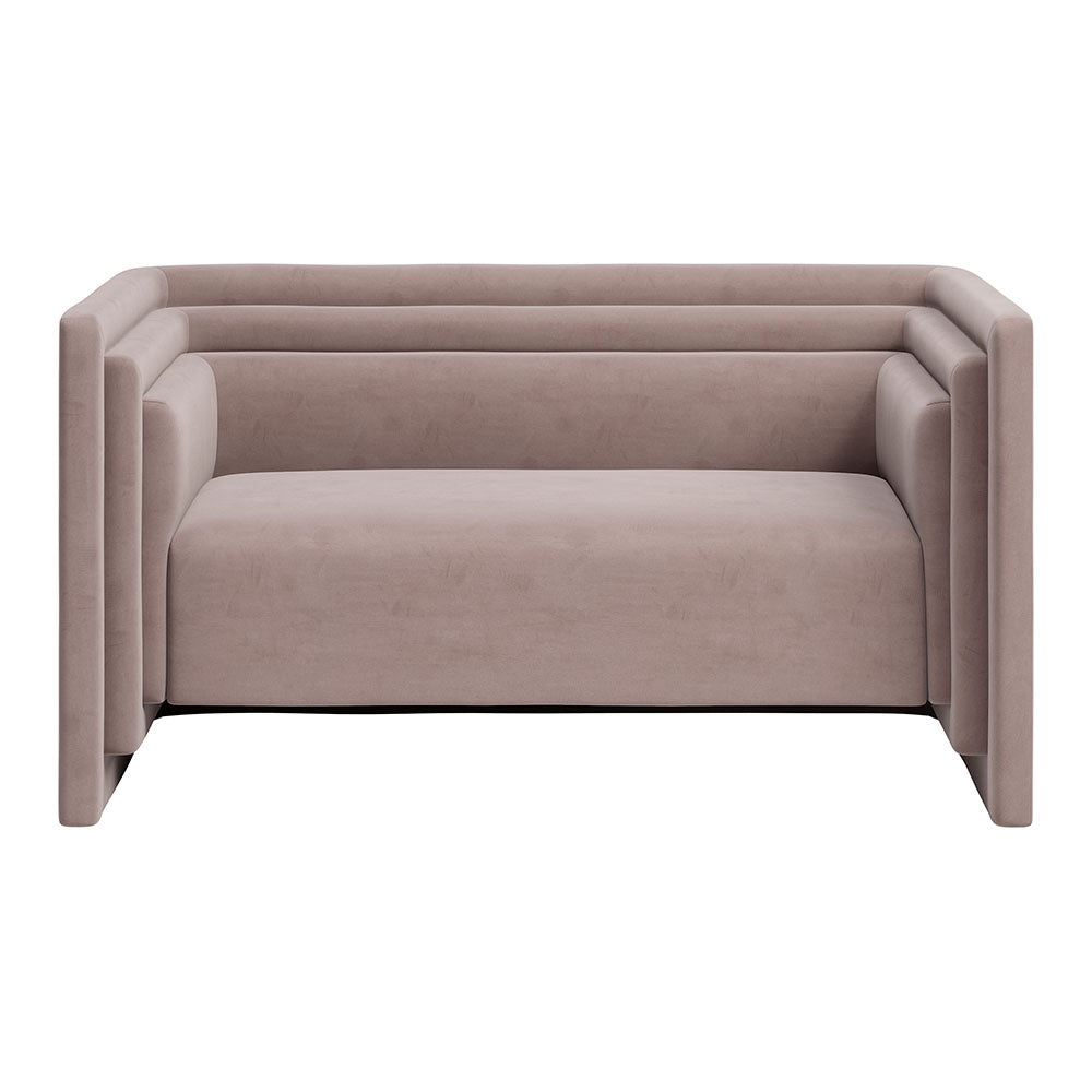 TRIPPEL LOVESEAT TAUPE