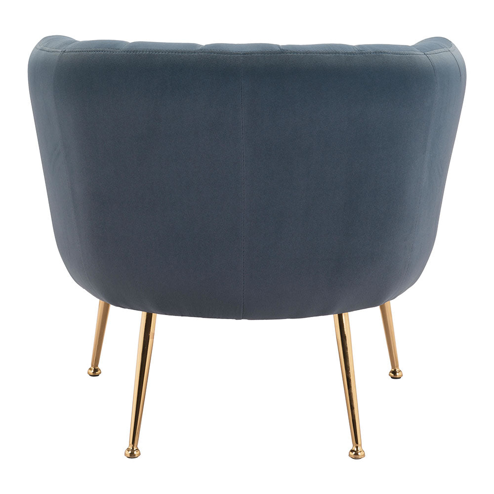 DECO ACCENT CHAIR GRAY