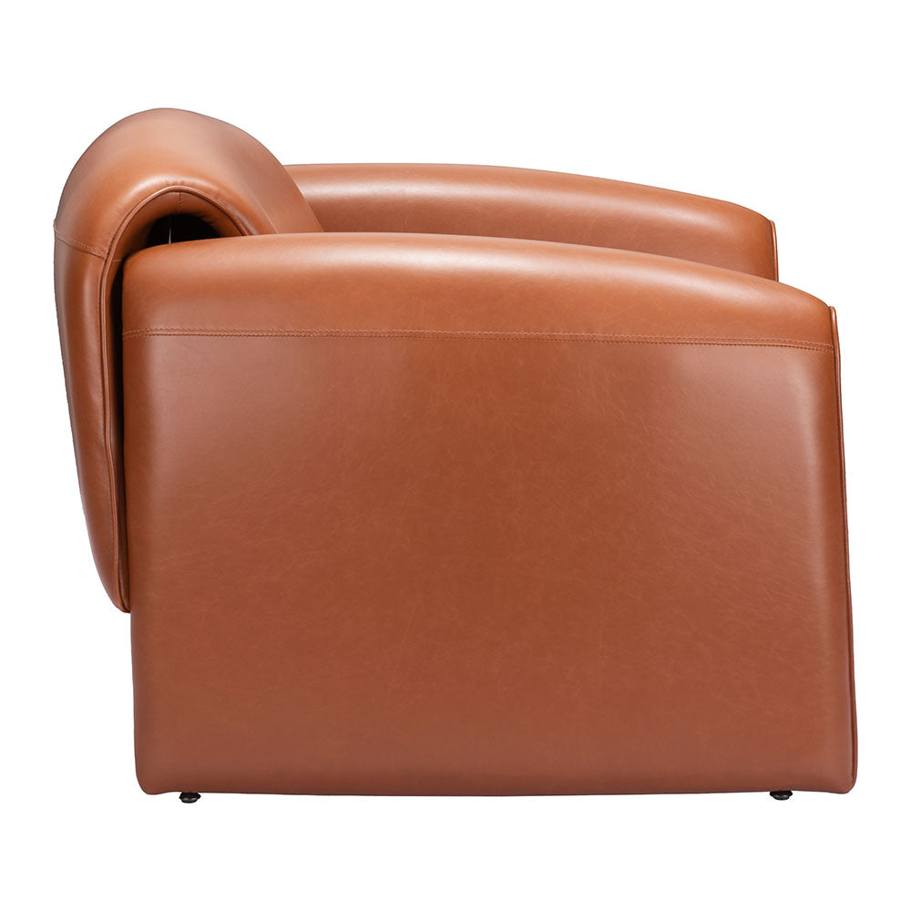 HORTEN ACCENT CHAIR BROWN