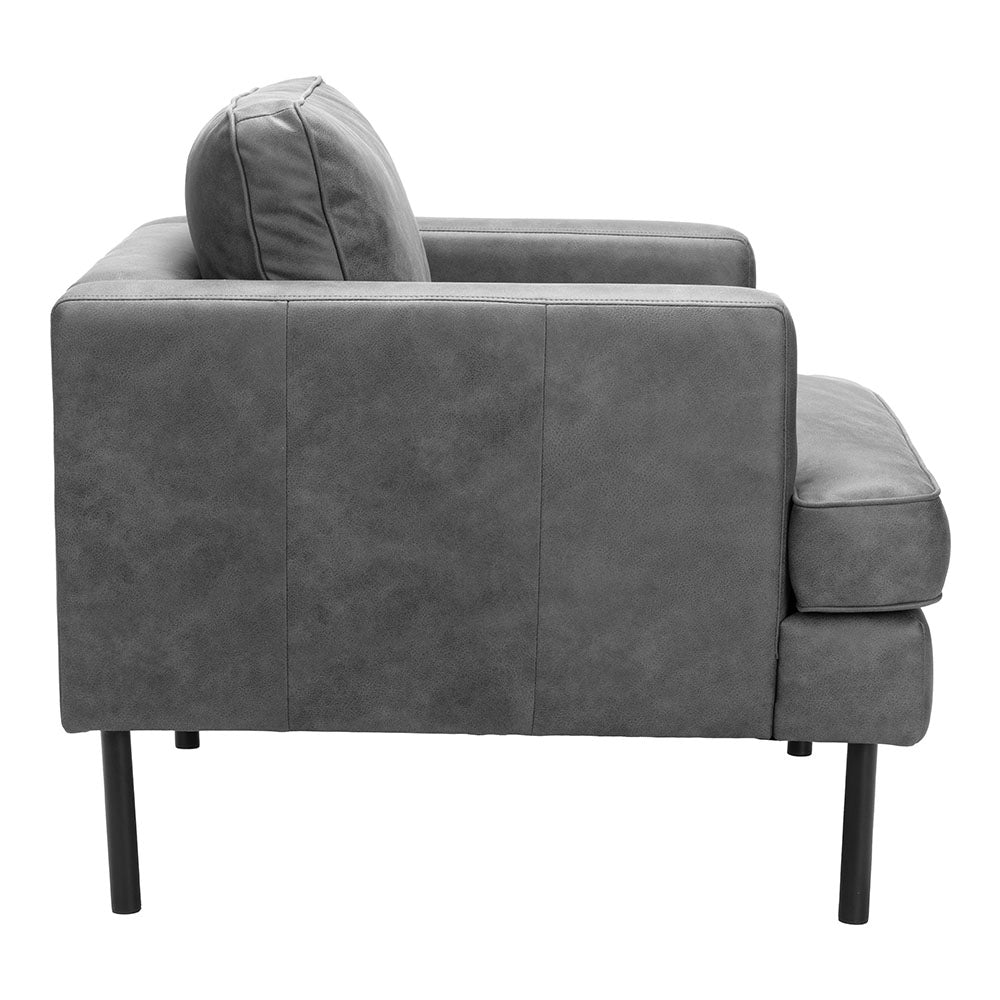 DECADE ARMCHAIR VINTAGE GRAY