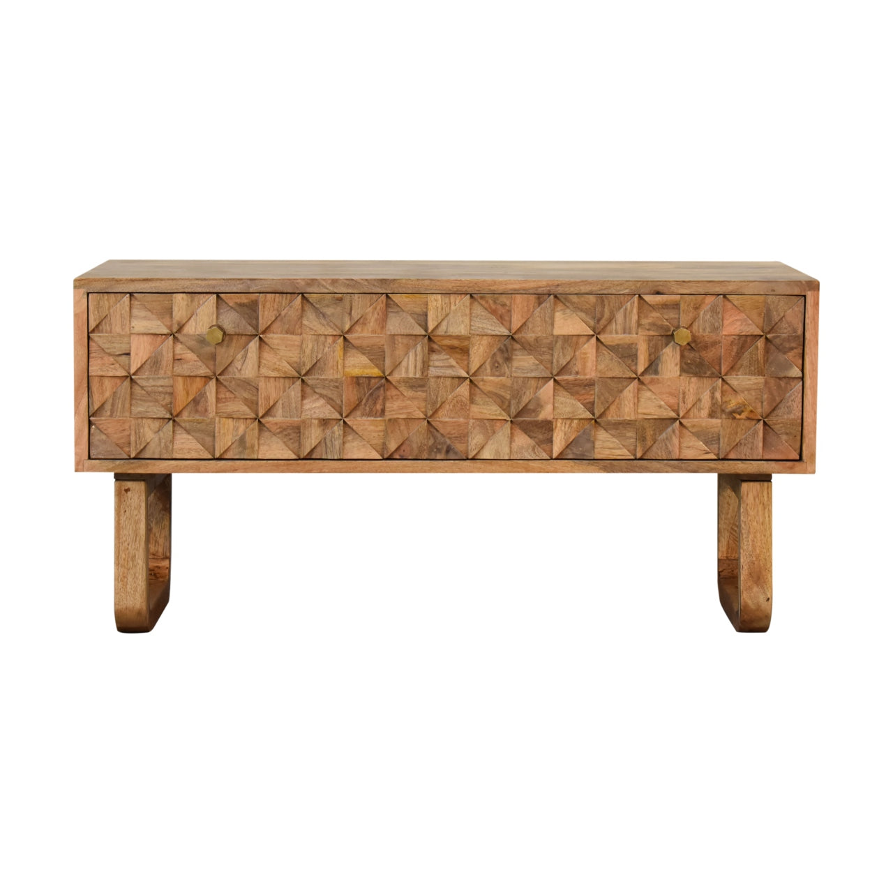 ‘U’ Oak-ish Pineapple Bench