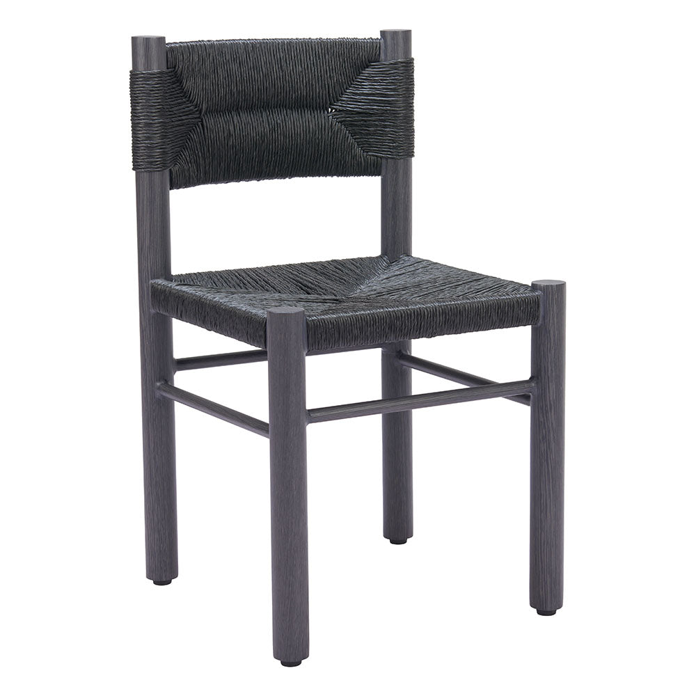 ISKA DINING CHAIR BLACK