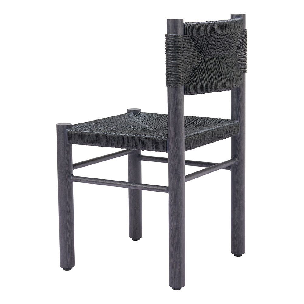 ISKA DINING CHAIR BLACK