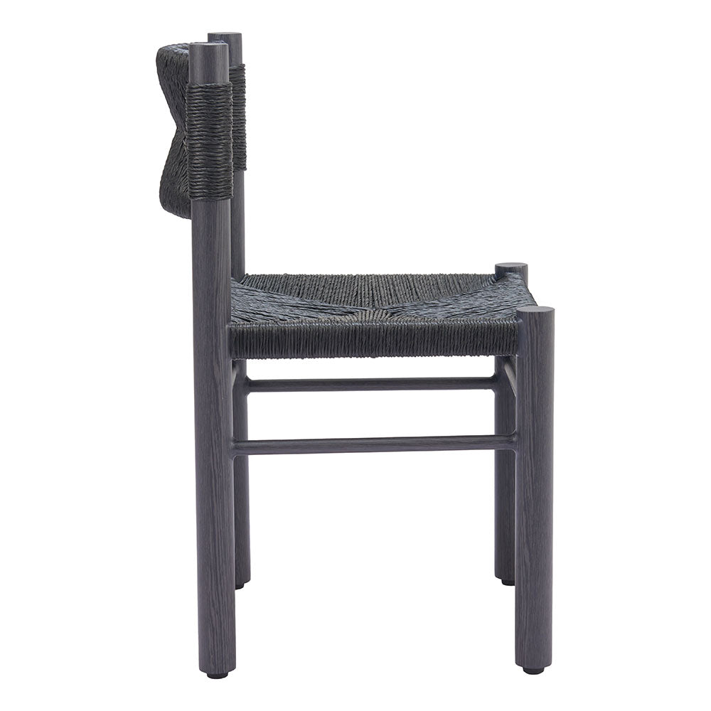 ISKA DINING CHAIR BLACK
