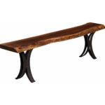801-B DOUBLE CURVE BENCH BASE