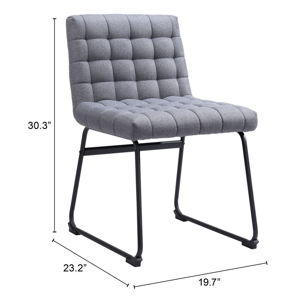 PAGO DINING CHAIR GRAY