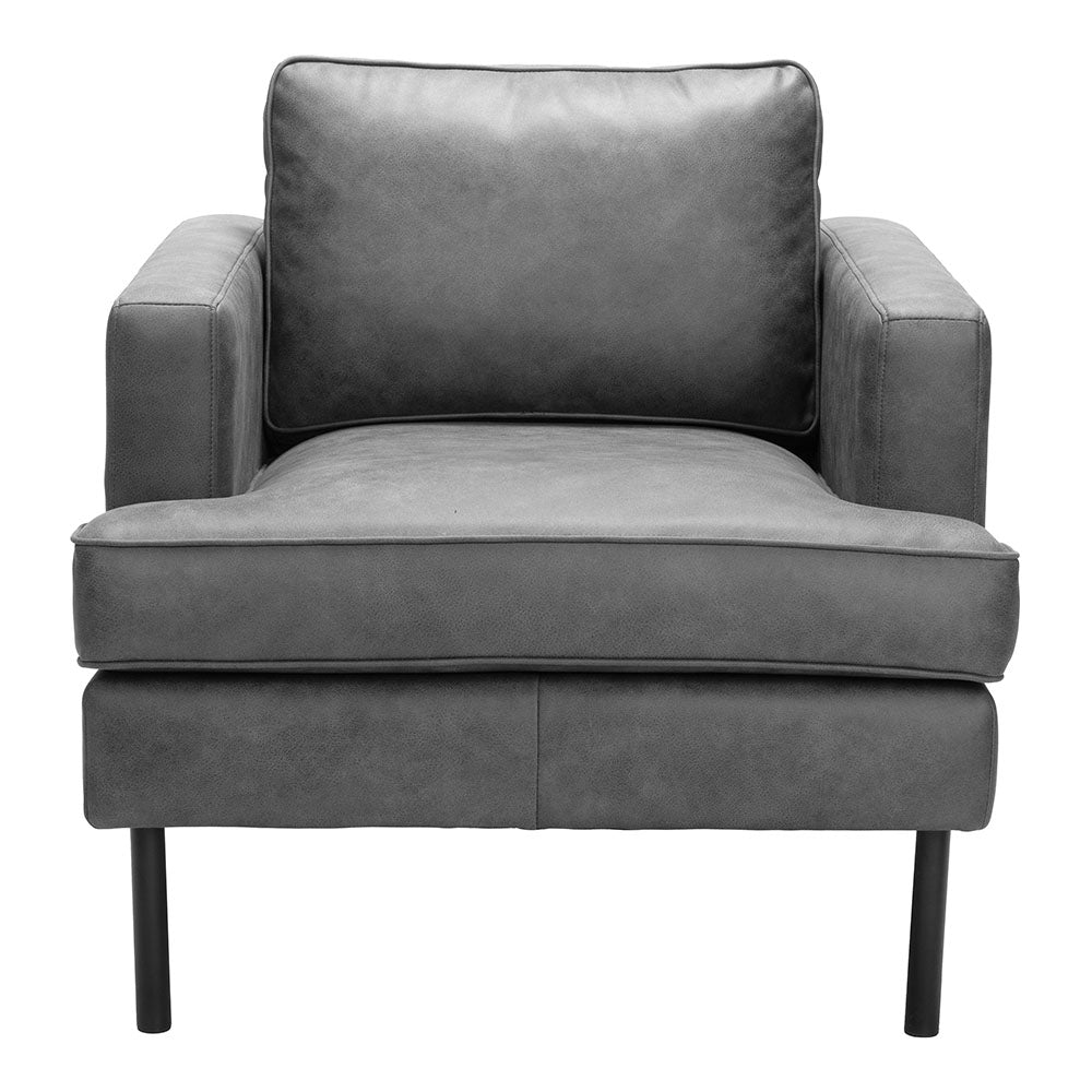 DECADE ARMCHAIR VINTAGE GRAY