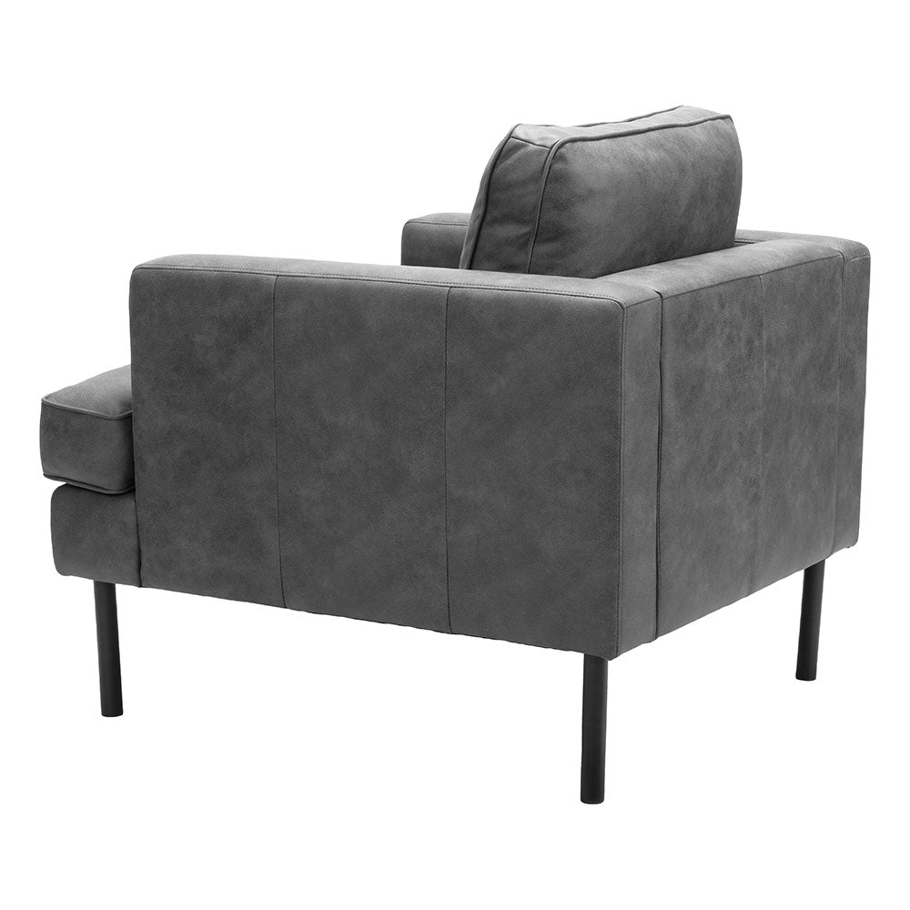DECADE ARMCHAIR VINTAGE GRAY