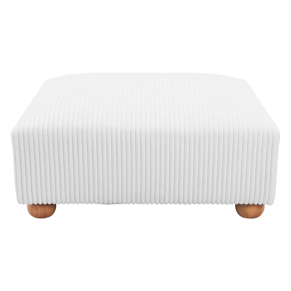 TAYTE OTTOMAN WHITE
