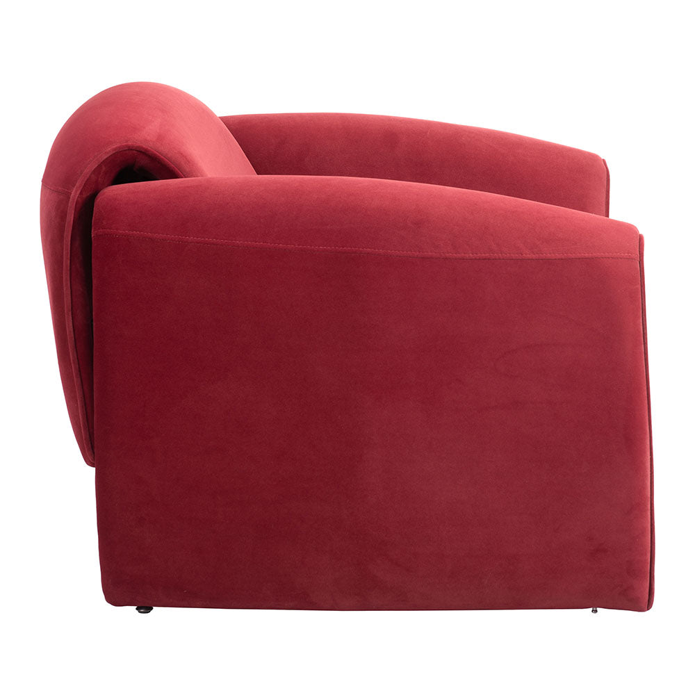 HORTEN ACCENT CHAIR RED