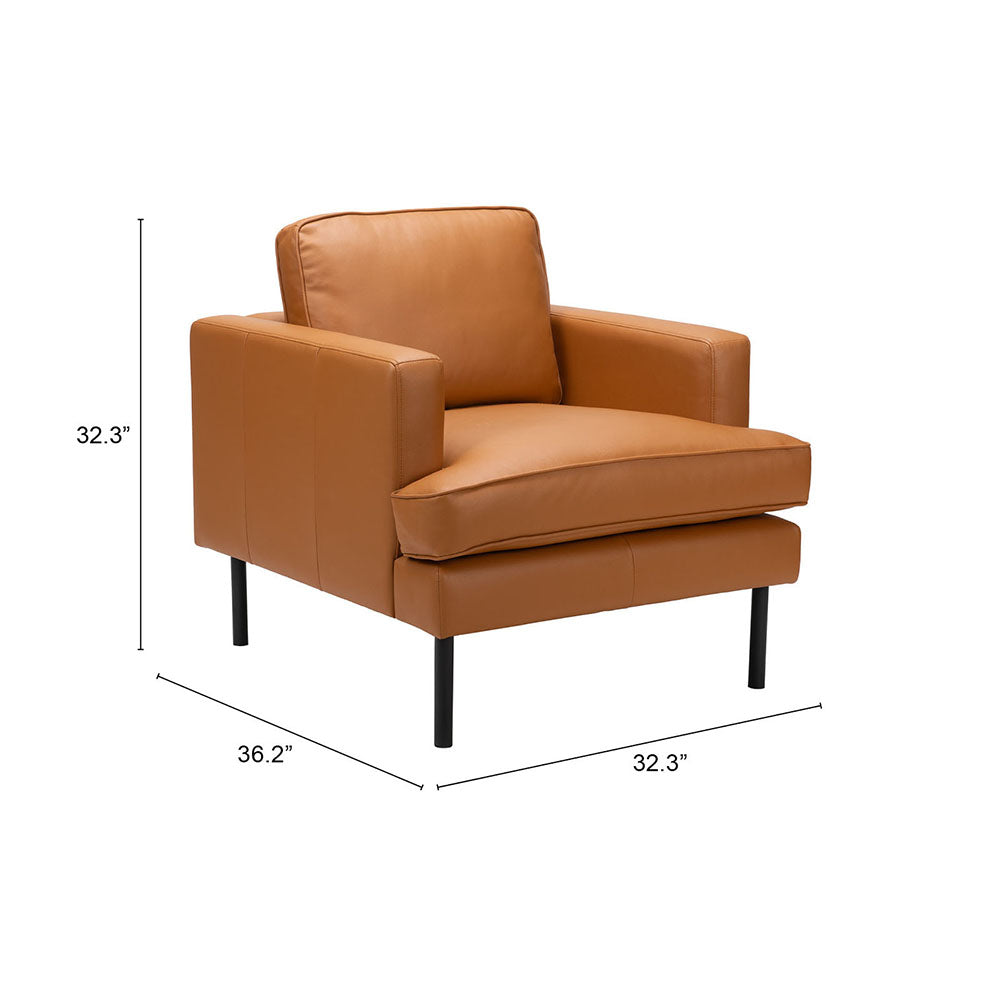 DECADE ARMCHAIR BROWN