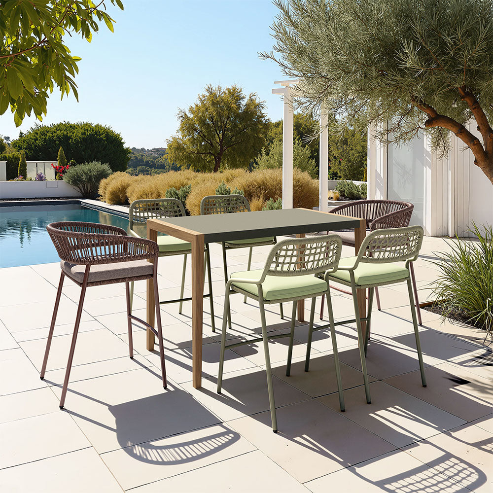 SKYE BARSTOOL BROWN