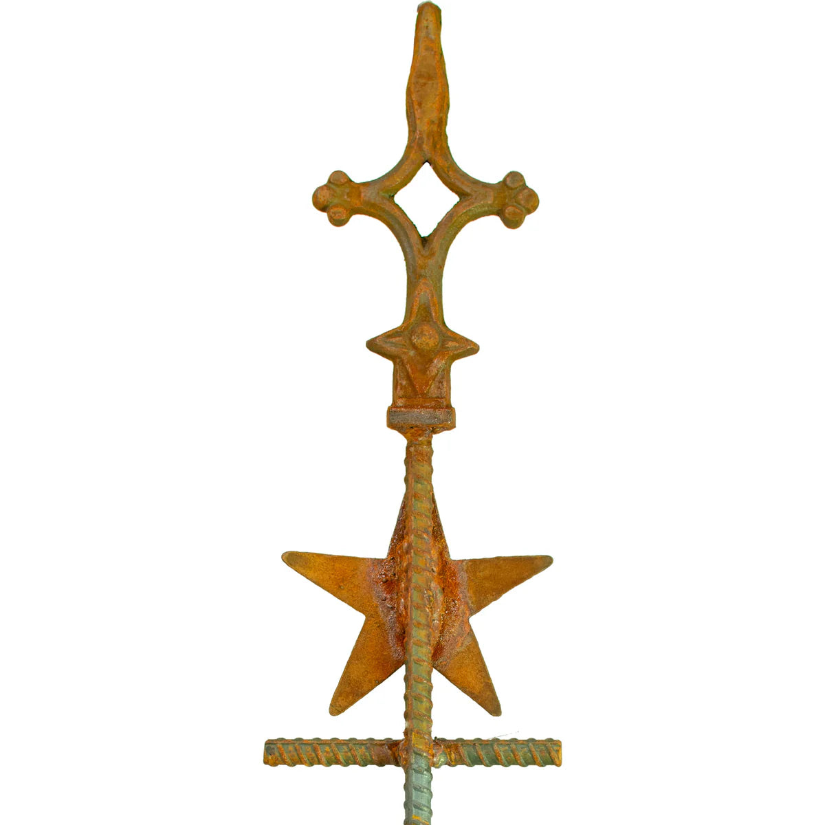 SPEARED TEXAS STAR GARDEN HOSE STAKE GUIDES