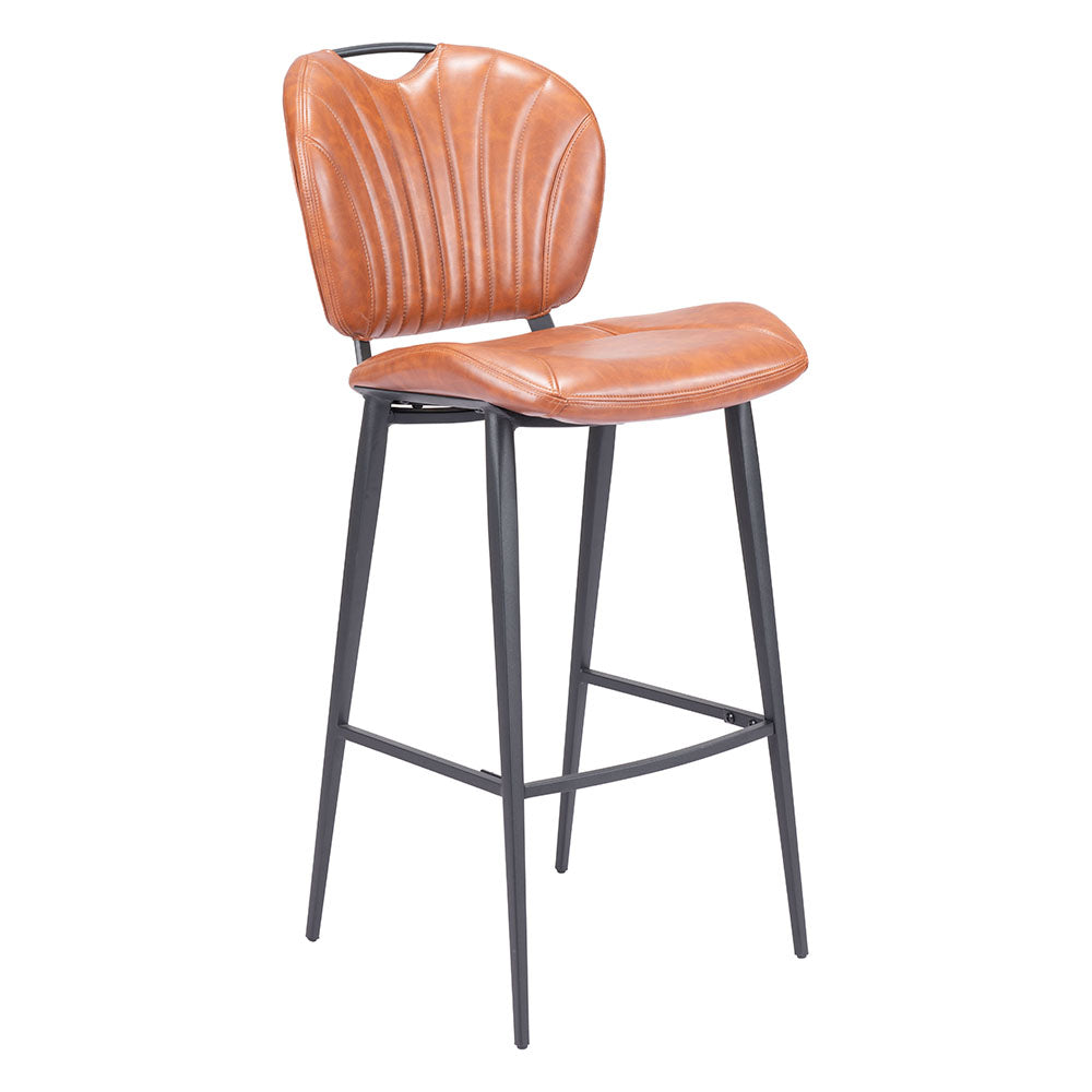 TERRENCE BARSTOOL VINTAGE BROWN