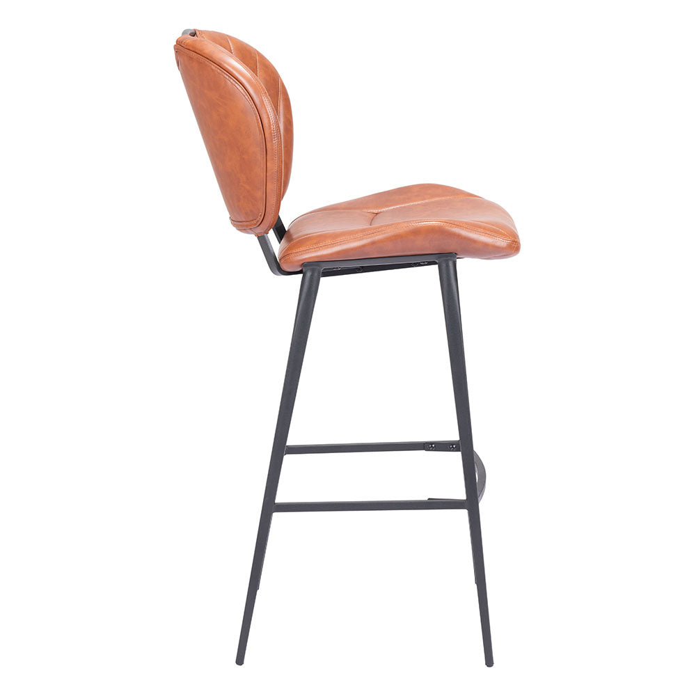 TERRENCE BARSTOOL VINTAGE BROWN