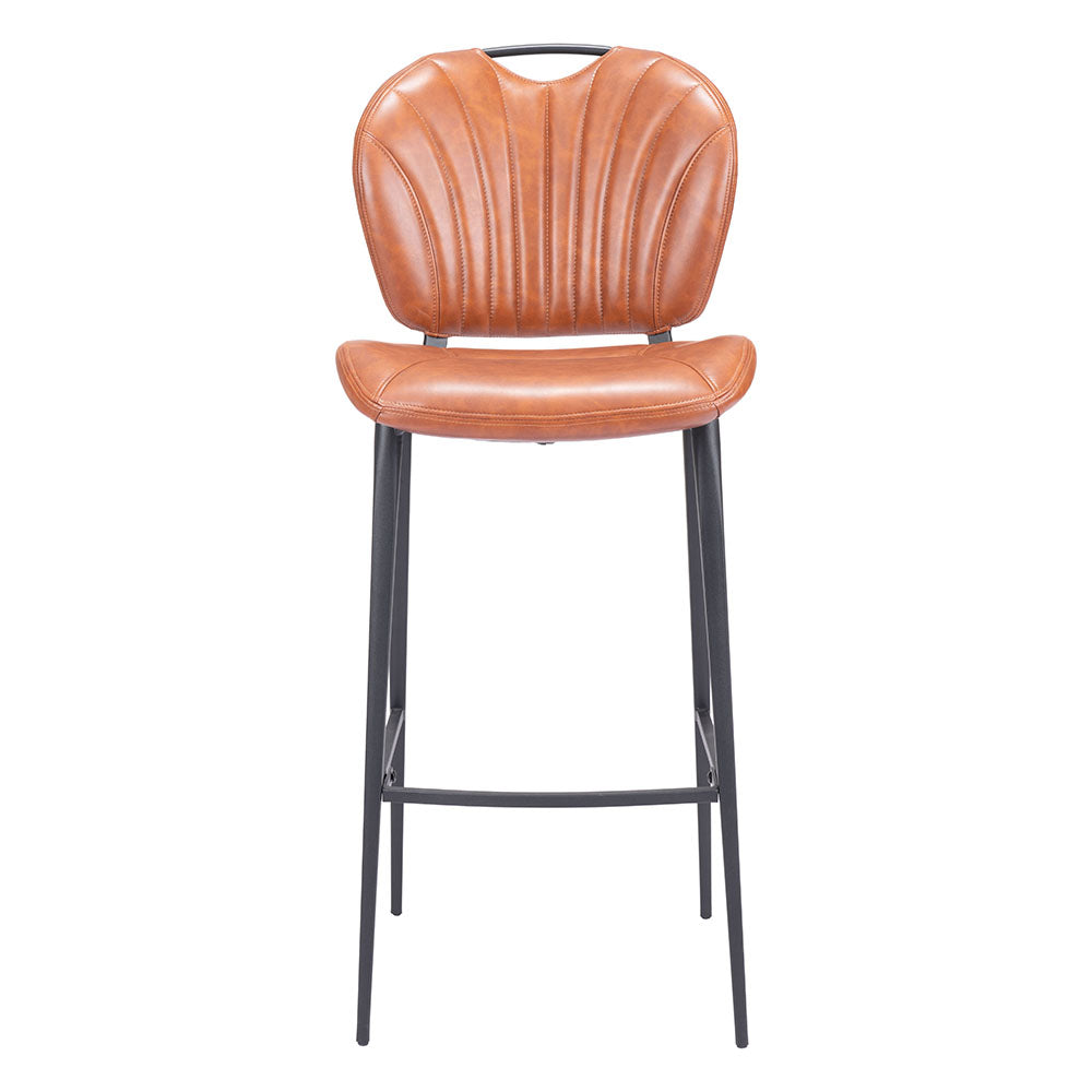 TERRENCE BARSTOOL VINTAGE BROWN
