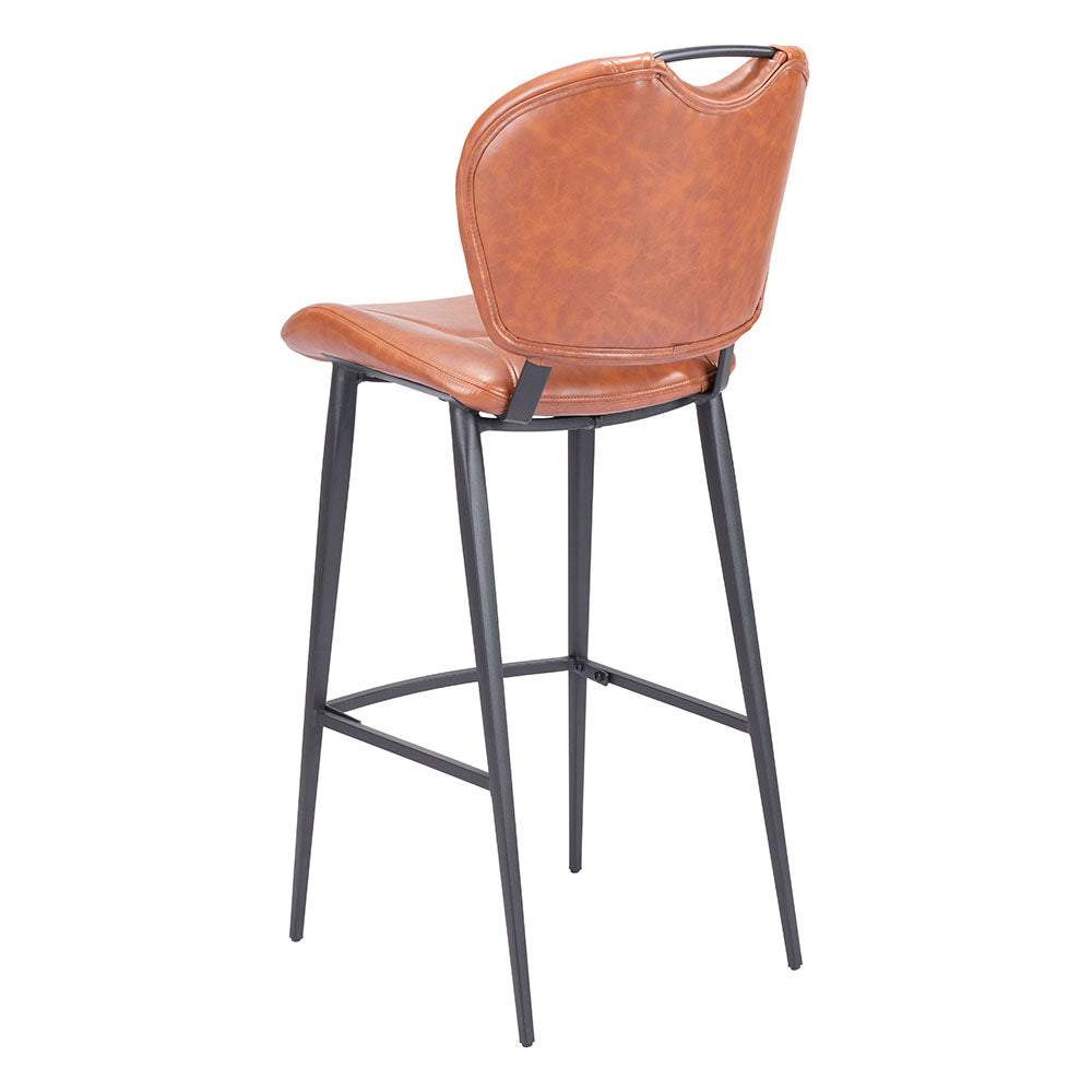 TERRENCE BARSTOOL VINTAGE BROWN
