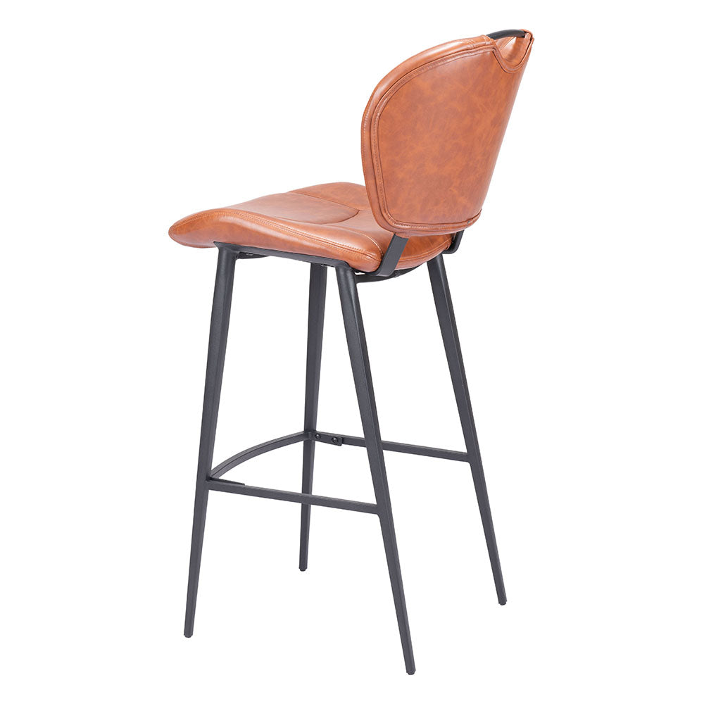 TERRENCE BARSTOOL VINTAGE BROWN