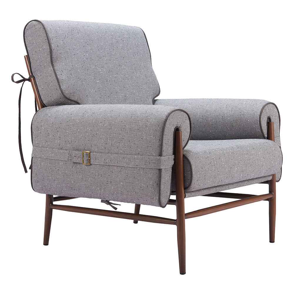 KLEM ACCENT CHAIR GRAY
