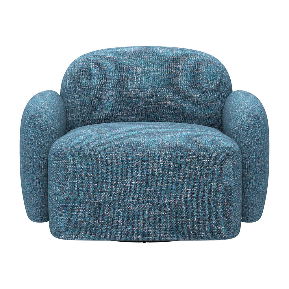CLEO SWIVEL CHAIR BLUE