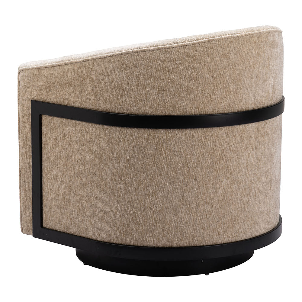 HANKO SWIVEL CHAIR GOLDEN BEIGE