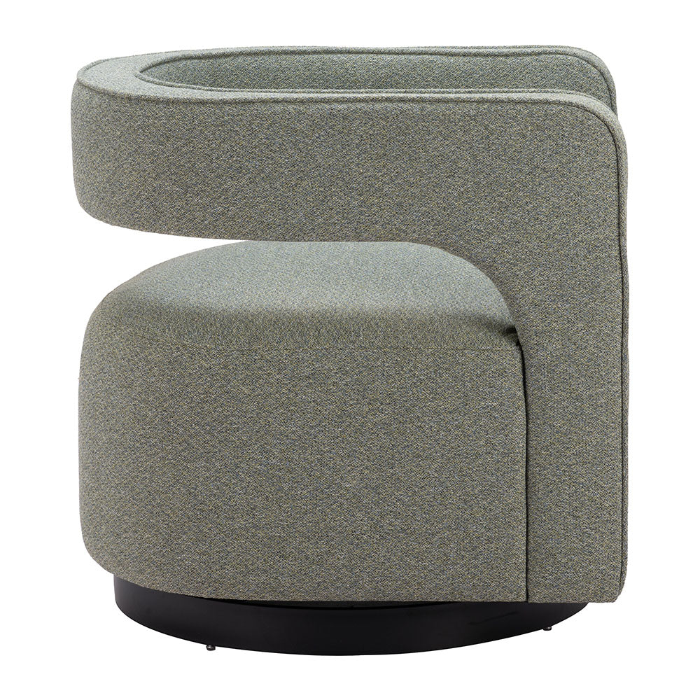 TURKU SWIVEL CHAIR SAGE GREEN
