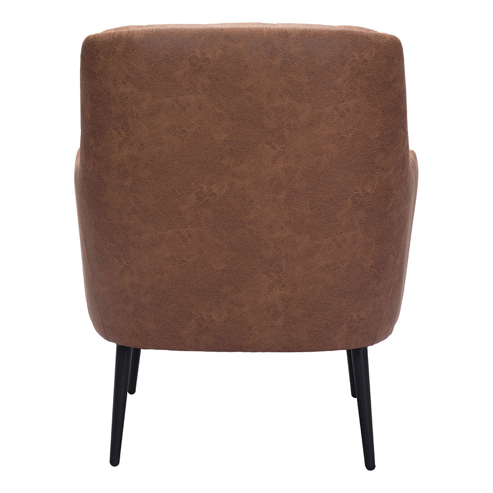 TASMANIA ACCENT CHAIR VINTAGE BROWN