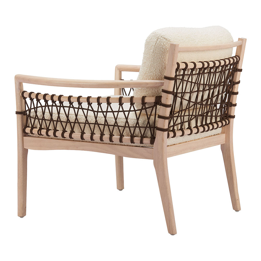 WEZLY ACCENT CHAIR LVORY