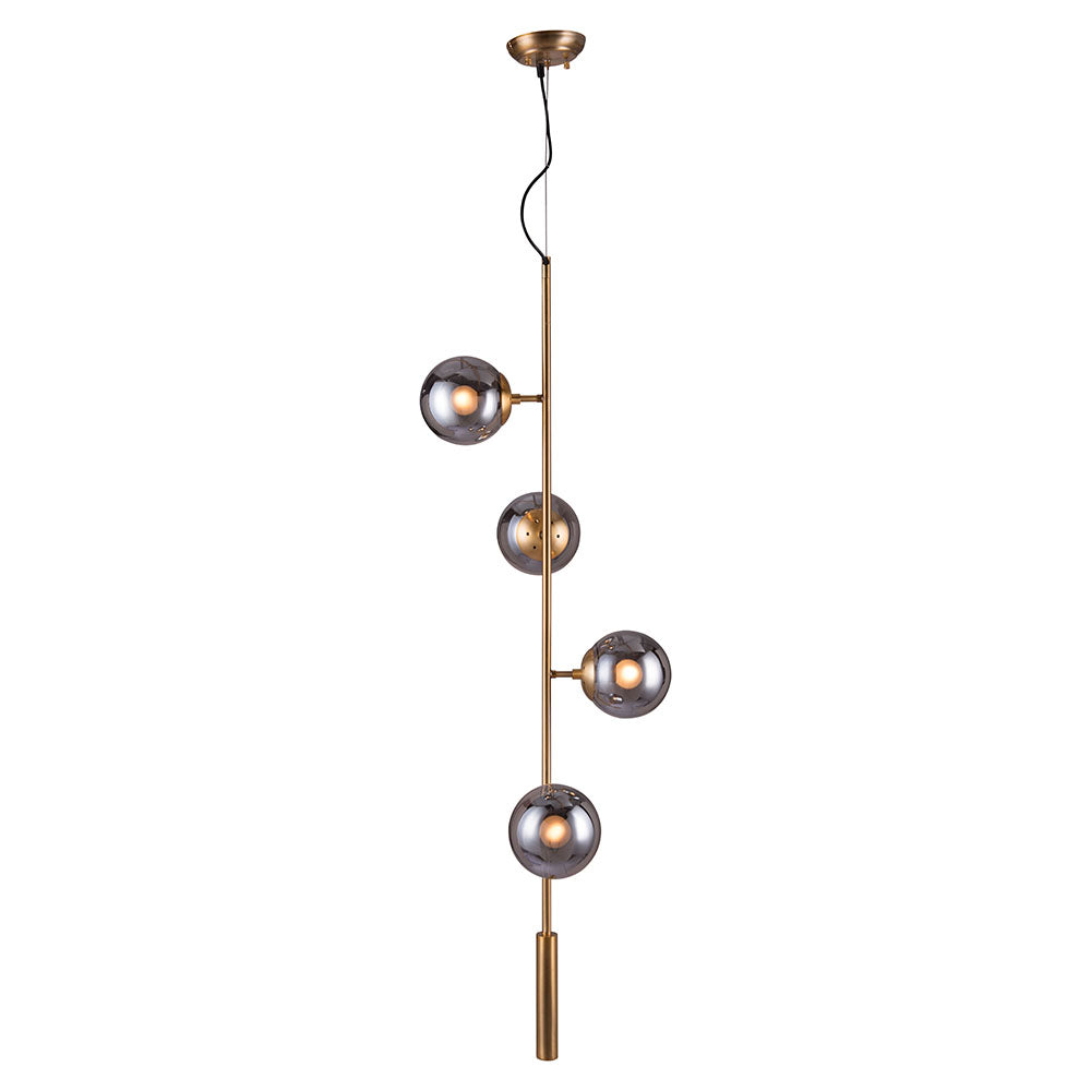 ZATARA CEILING LAMP BRASS
