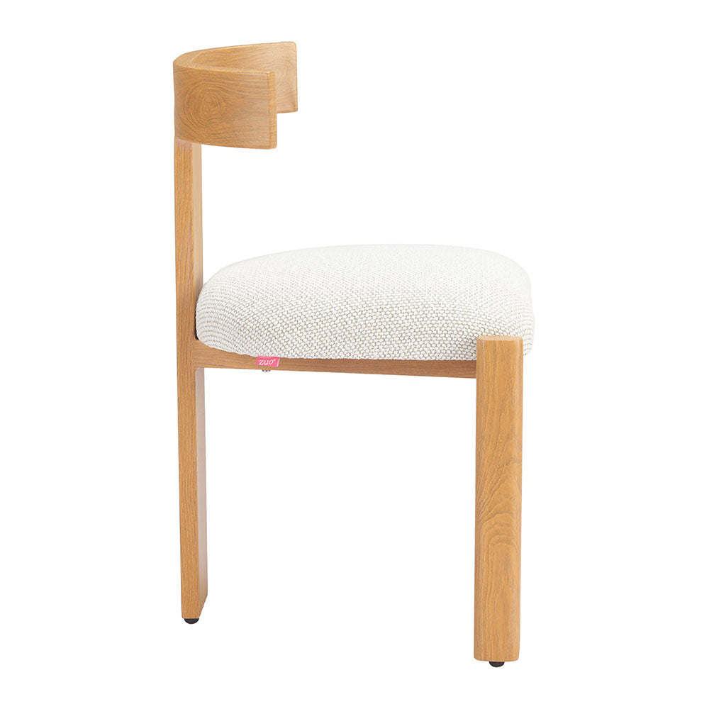 TIANA DINING CHAIR NATURAL & BEIGE