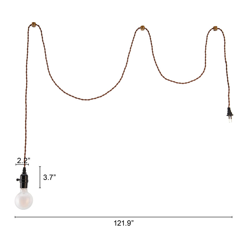 MOLLY CEILING LAMP BLACK