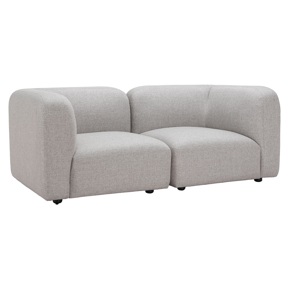 BIAK CORNER CHAIR GRAY