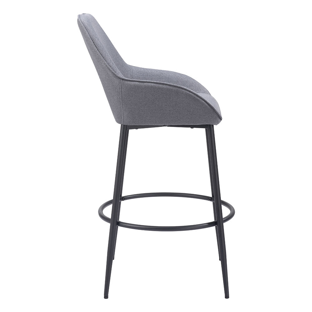 VILA BARSTOOL GRAY