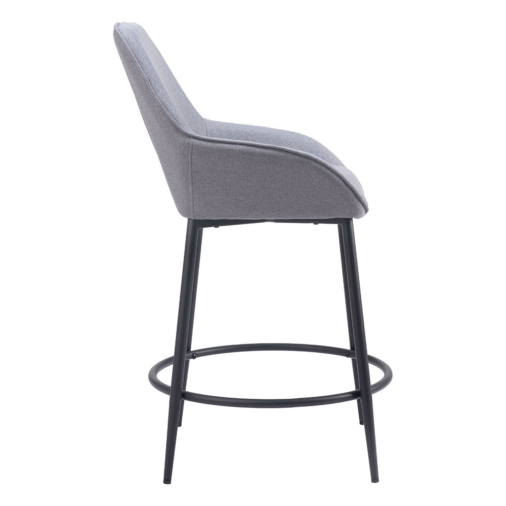 VILA COUNTER STOOL GRAY