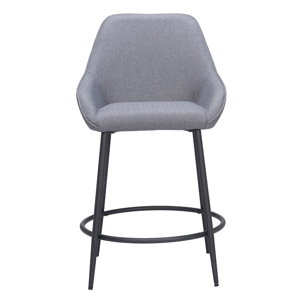 VILA COUNTER STOOL GRAY