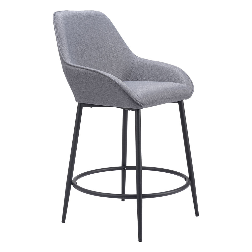 VILA COUNTER STOOL GRAY