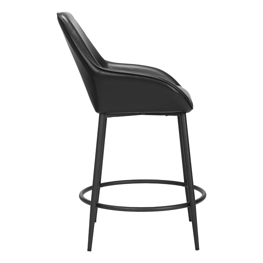 VILA COUNTER STOOL BLACK