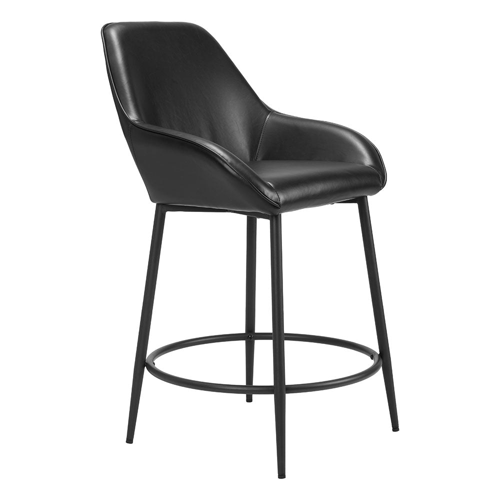 VILA COUNTER STOOL BLACK