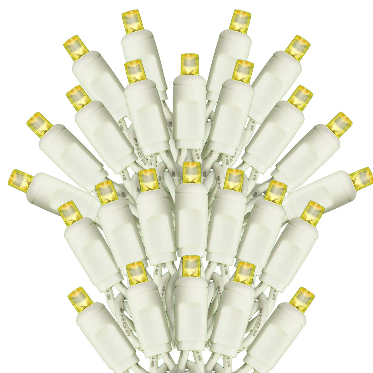 YELLOW LED 5MM CHRISTMAS LIGHTS