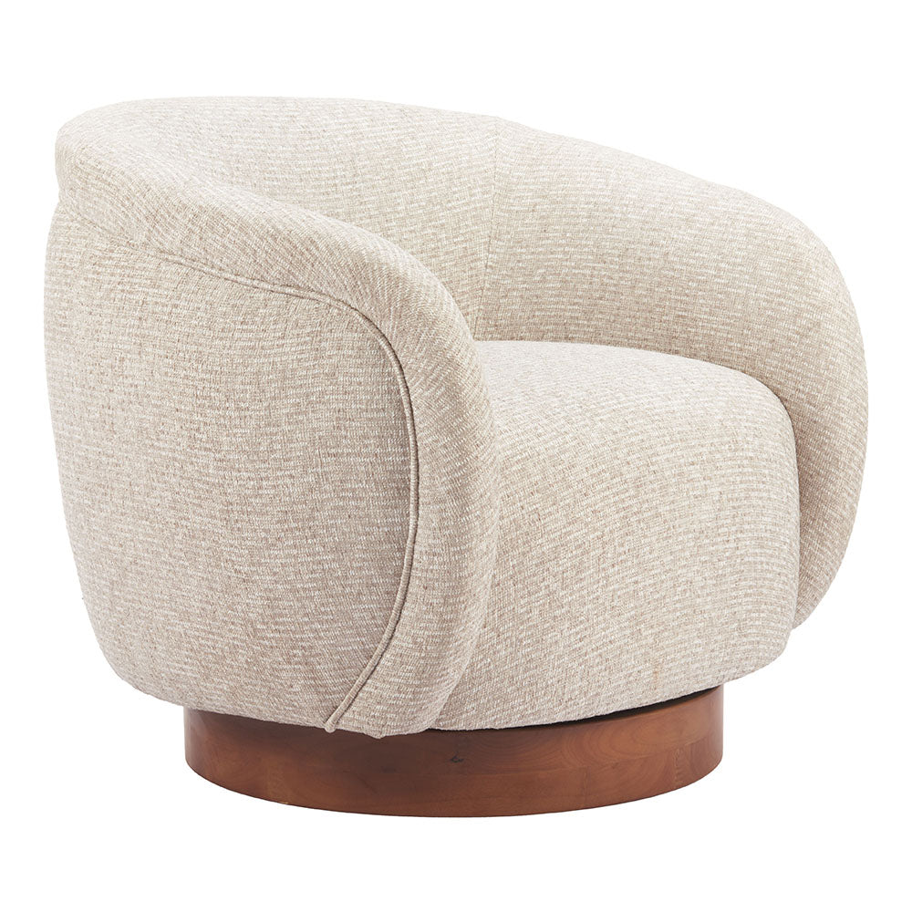 VINTA SWIVEL CHAIR BEIGE