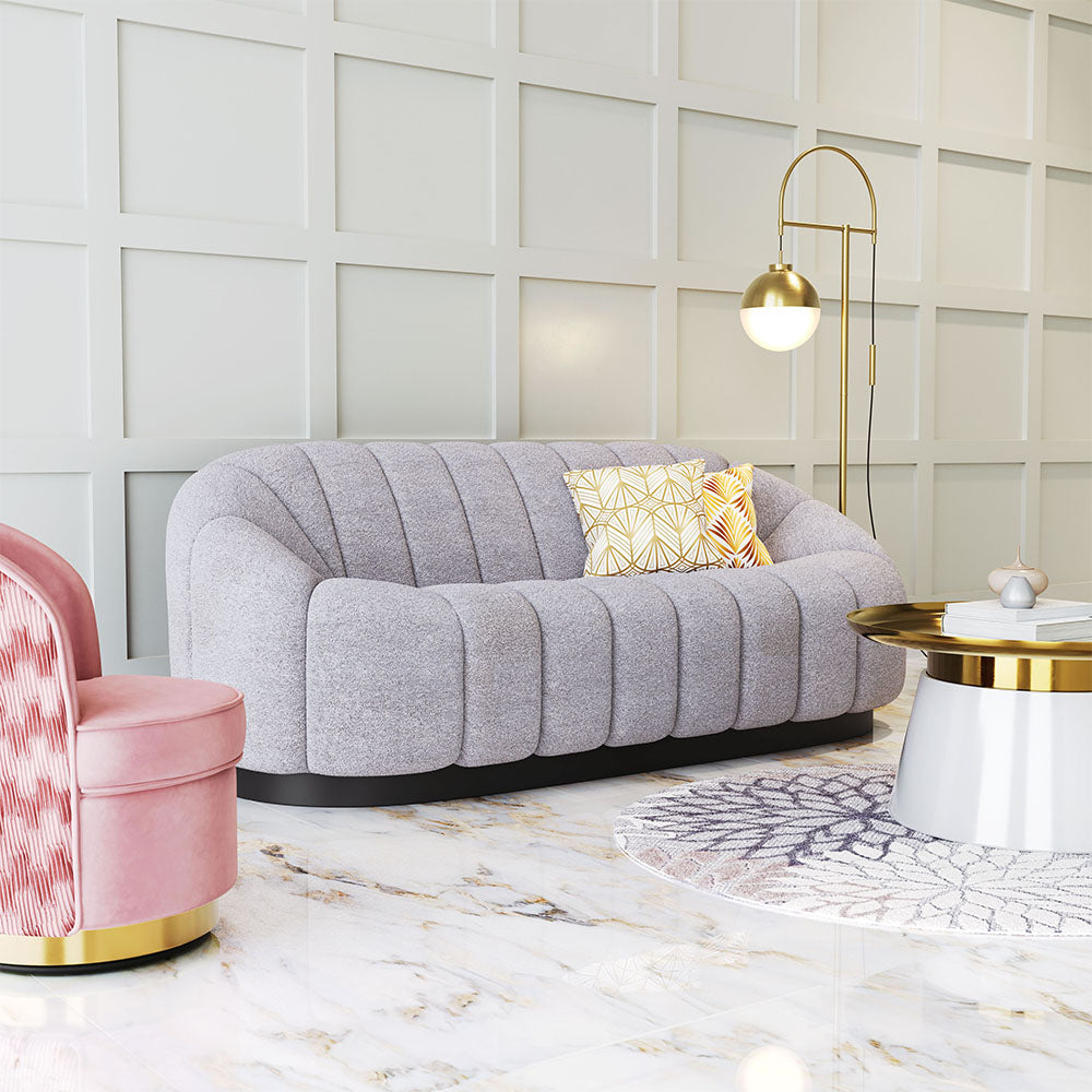 BHUTAN SOFA LIGHT GRAY