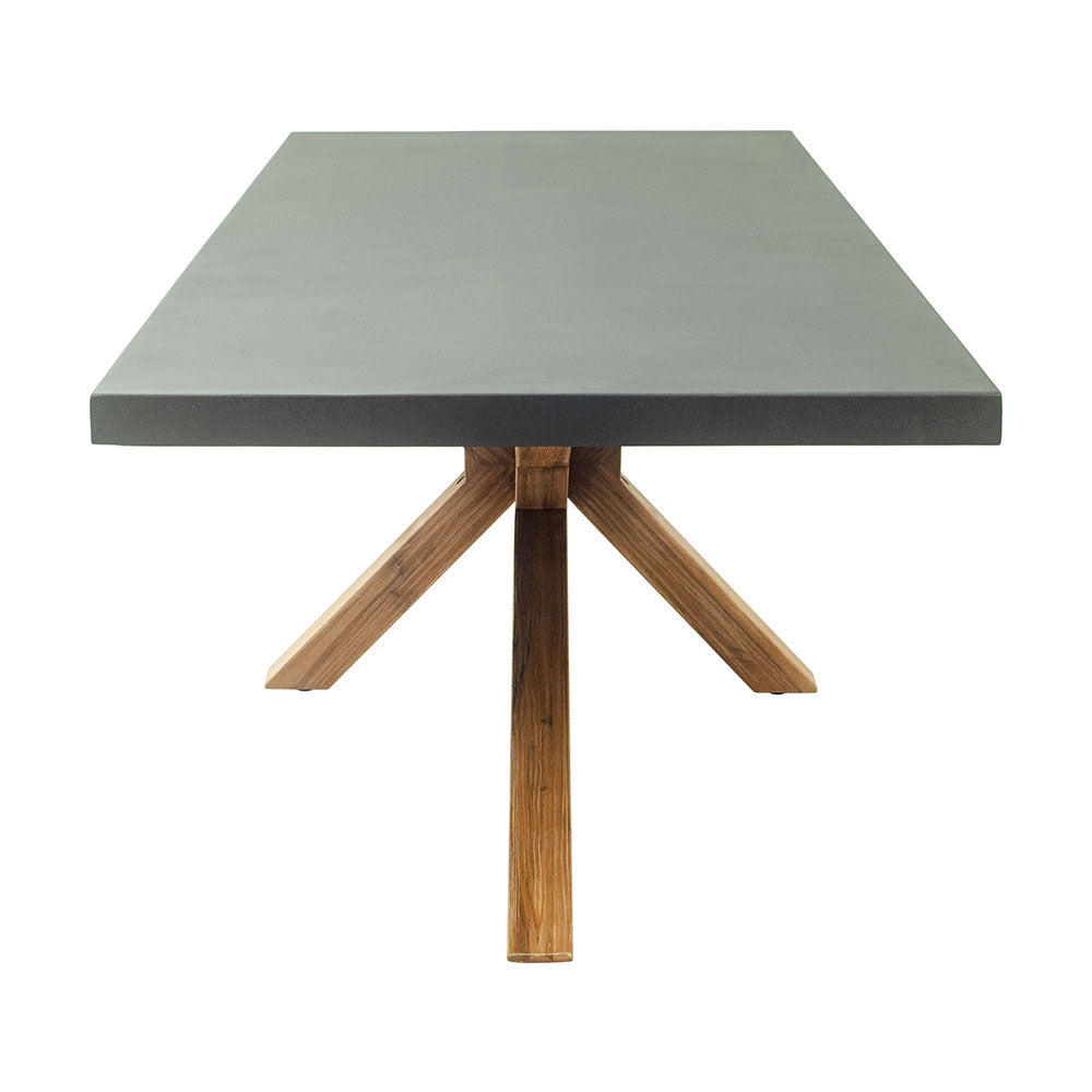 SUAN RECTANGULAR DINING TABLE GRAY