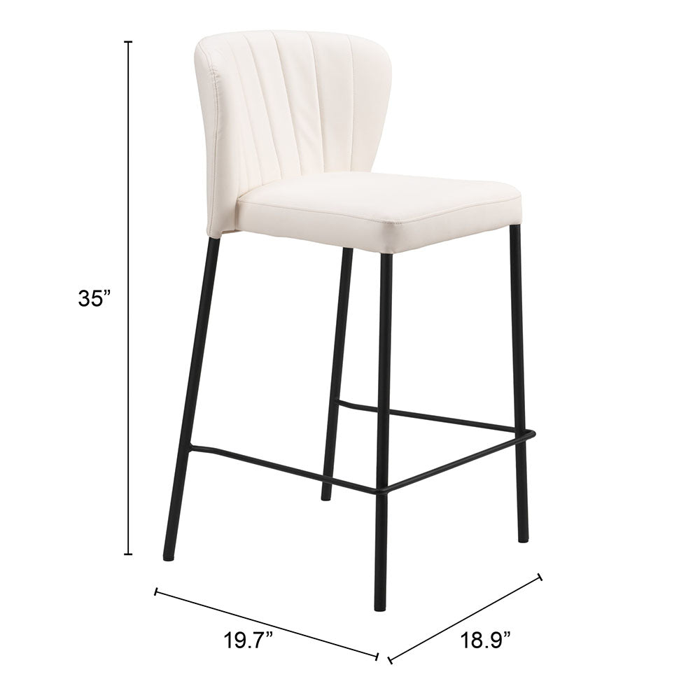 LINZ COUNTER STOOL CREAM